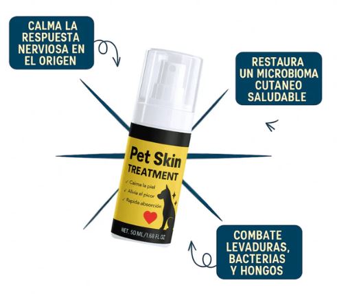PET SKIN - Tratamiento Natural para tu Mascota® | OFERTA 2X1 🎁