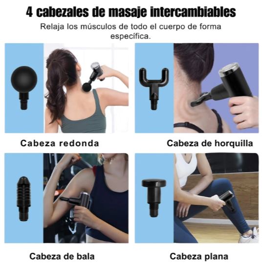 Masajeador Corporal Profesional 4EN1 – Alivio Muscular®| ENVIO GRATIS 🔥