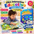 Libro Interactivo Educativo Español e Inglés con 420+ Sonidos para Niños