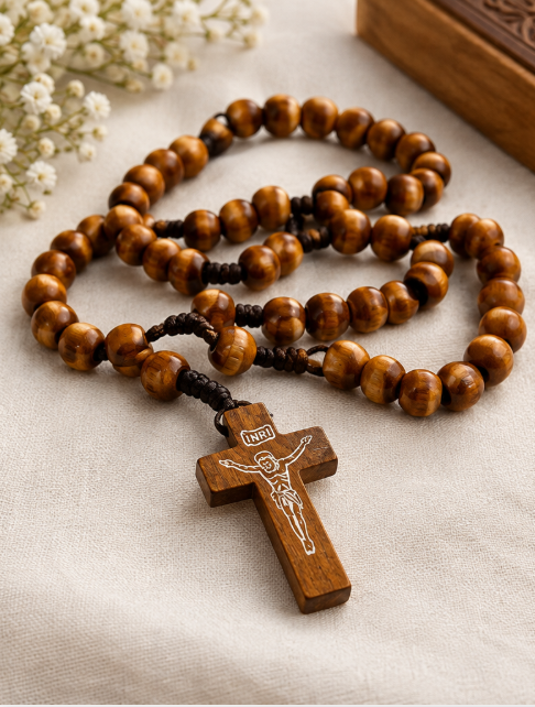 Rosario Sagrado de Palo Santo ✝️| ENVIO GRATIS 🎁