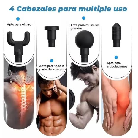 Masajeador Corporal Profesional 4EN1 – Alivio Muscular®| ENVIO GRATIS 🔥